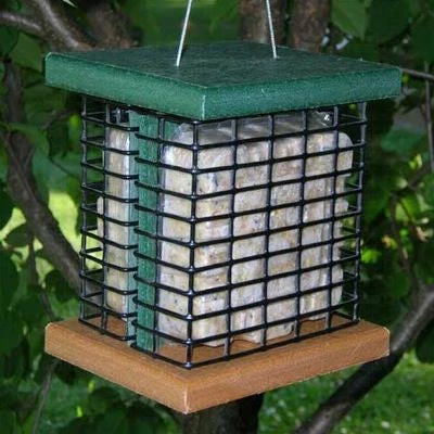 Double Suet Bird Feeder-Recycled 3 Double Suet Bird Feeder-Recycled