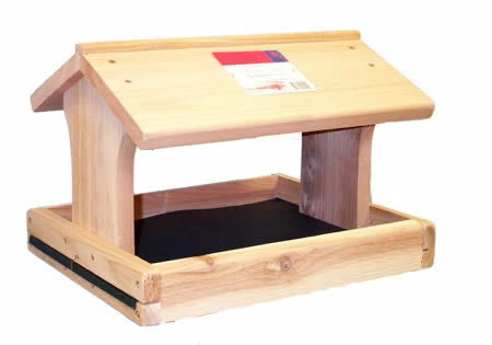 Fly-Thru Bird Feeder With Removable Tray 3 Fly-Thru Bird Feeder With Removable Tray