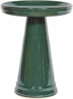 Simple Elegance Pedestal Bird Bath- 4 Colors 10 Simple Elegance Pedestal Bird Bath- 4 Colors -THE BIRDHOUSE CHICK Sales SimpleElegance Bird Bath Green