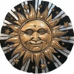 Sun And Stars Celestial Stepping Stone/Plaque