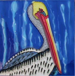 Ceramic Art Tiles-Set Of 3 Pelicans 5 Ceramic Art Tiles-Set Of 3 Pelicans -THE BIRDHOUSE CHICK Sales TC PELICAN b48b3282 adb4 4cd0 9b34 5b914e32569f