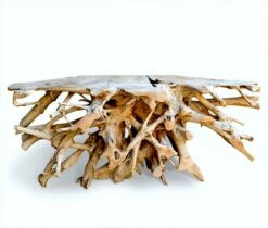 Teak Root Console Table -THE BIRDHOUSE CHICK Sales Teak Root Console 73 inch