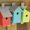 Trellis Trio Birdhouse- 3 Options 1 Trellis Trio Birdhouse- 3 Options -THE BIRDHOUSE CHICK Sales Trellis Birdhouse Neon