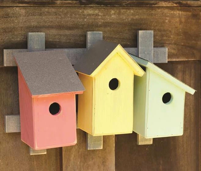 Trellis Trio Birdhouse- 3 Options 4 Trellis Trio Birdhouse- 3 Options - Image 2