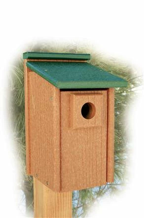 Recycled Western Bluebird House-NABS Approved 4 Recycled Western Bluebird House-NABS Approved - Image 2