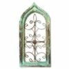 Rustic Window Frame Arch- Green Or Blue -THE BIRDHOUSE CHICK Sales Window Frame Arch Wall Decor