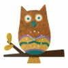 Wise Owl Pendulum Clock 1 Wise Owl Pendulum Clock -THE BIRDHOUSE CHICK Sales Wise Owl Clock