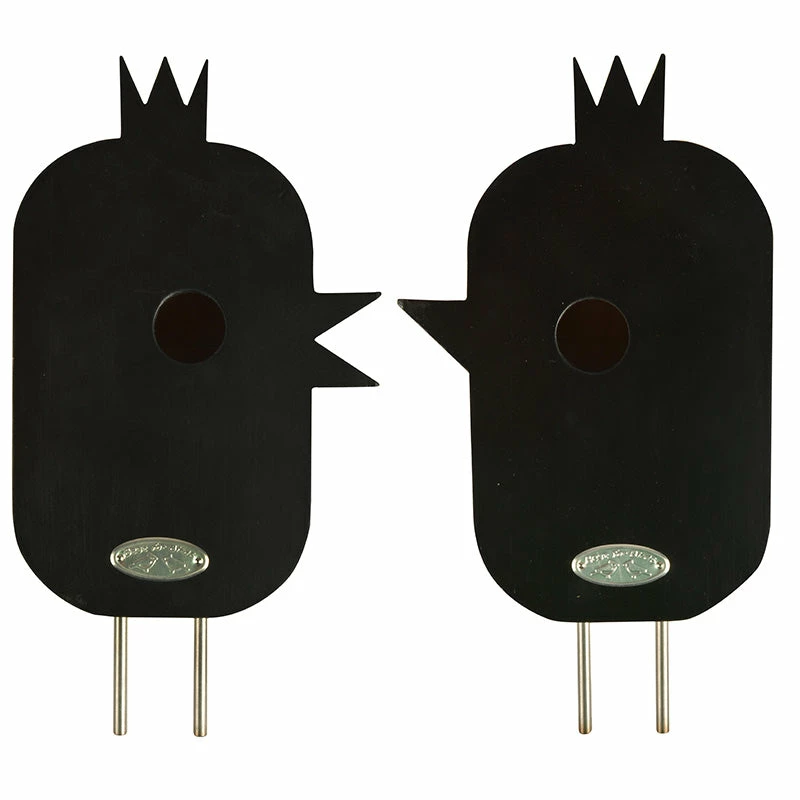 ESSCHERT DESIGN Birdies Wren Birdhouse Set 4 ESSCHERT DESIGN Birdies Wren Birdhouse Set - Image 2