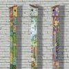 Birdhouse Art Poles 6 Ft. Post 1 Birdhouse Art Poles 6 Ft. Post -THE BIRDHOUSE CHICK Sales art vinyl birdhouse 6 ft post
