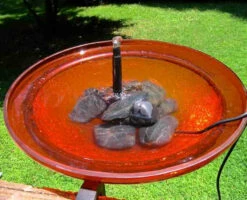 Solar Bubbler Bird Bath-Deck Mount Or Ground 10 Solar Bubbler Bird Bath-Deck Mount Or Ground -THE BIRDHOUSE CHICK Sales bubbler deck2 copy 345969a5 ff2d 4129 8e11 4db7802bdea2
