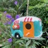 Ceramic Camper Birdhouse -THE BIRDHOUSE CHICK Sales ceramic camper birdhouse 24342a87 3ef5 422a b95f 2696ab654894