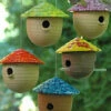 Gourd Bird Feeder -THE BIRDHOUSE CHICK Sales ceramic gourd bird feeders