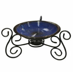 Solar Bird Bath With Stand