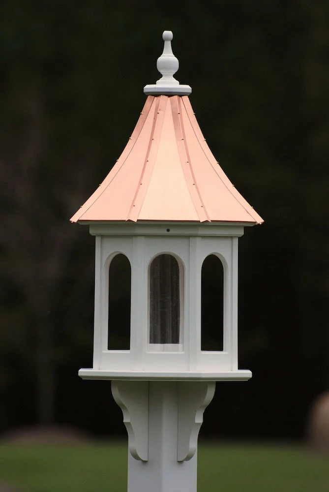 Copper Roof Gazebo Bird Feeder Slope- 36x14 4 Copper Roof Gazebo Bird Feeder Slope- 36x14 - Image 2