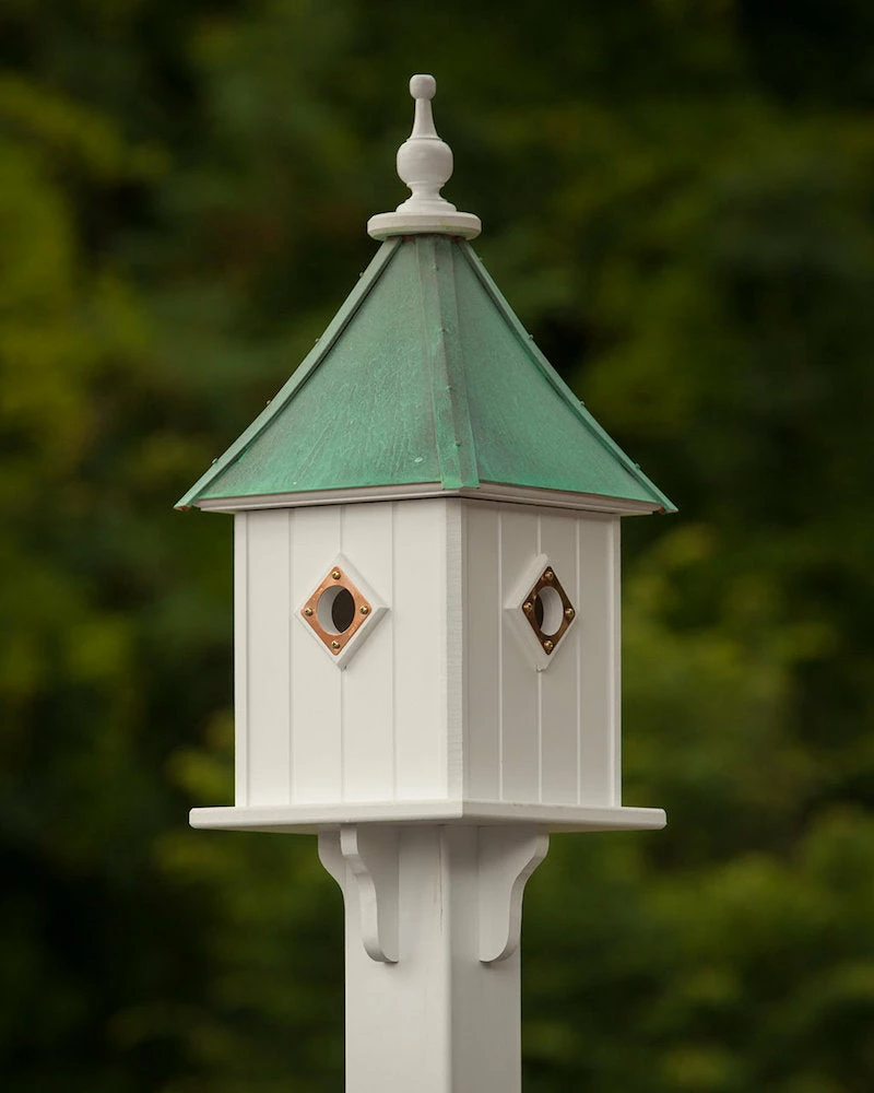 Copper Roof Birdhouse 28x10- 4 Portals 4 Copper Roof Birdhouse 28x10- 4 Portals - Image 2