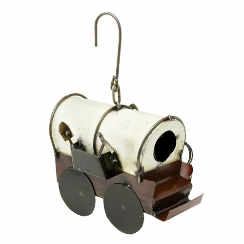 Covered Wagon Birdhouse 4 Covered Wagon Birdhouse - Image 2