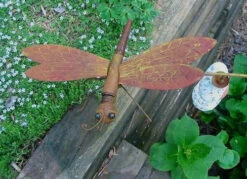 Large Dragonfly Kinetic Garden Stake -THE BIRDHOUSE CHICK Sales dragonfly close cda15438 0da2 4fa2 b8af 59e03f7fdc00