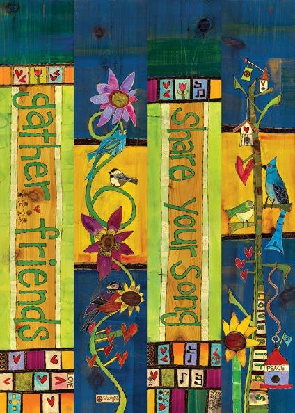 Gather Friends Tall Bird Bath 4 Gather Friends Tall Bird Bath - Image 2