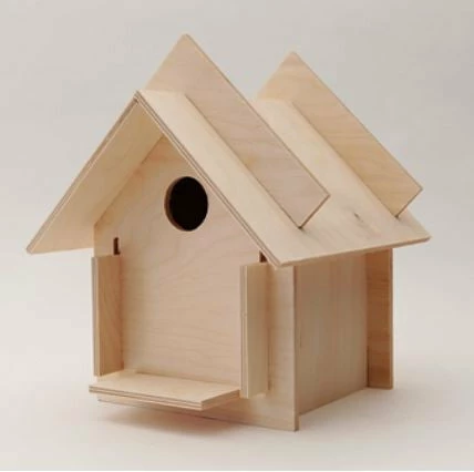 Box For Birds Birdhouse Kit- Original 4 Box For Birds Birdhouse Kit- Original - Image 2