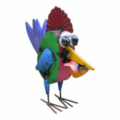 Kingfisher With Catch 5 Kingfisher With Catch -THE BIRDHOUSE CHICK Sales kingfisher metal yard art Mexico