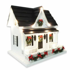Lighted Holiday Birdhouse 9 Lighted Holiday Birdhouse -THE BIRDHOUSE CHICK Sales lighted holiday birdhouse with bracket 06289725 3d25 4d47 9442 f5b4326bedd5