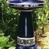 Zanesville Bird Bath With Locking Top- 2 Colors 1 Zanesville Bird Bath With Locking Top- 2 Colors -THE BIRDHOUSE CHICK Sales new zane