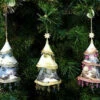 Vintage Kinkade Ornaments Set/3 1 Vintage Kinkade Ornaments Set/3 -THE BIRDHOUSE CHICK Sales ornament set trees