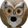Gord-O Owl Wooden Birdhouse -THE BIRDHOUSE CHICK Sales owl