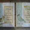 Jardin And Oiseau Wall Decor 2 Jardin And Oiseau Wall Decor -THE BIRDHOUSE CHICK Sales signs2 c