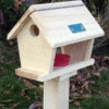Wooden Bluebird Feeder- Small -THE BIRDHOUSE CHICK Sales sm. bb feeder