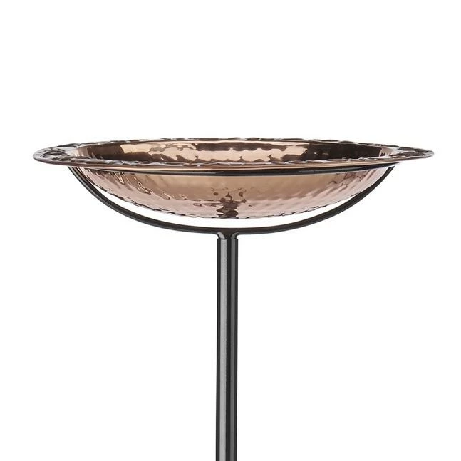 Solid Copper Staked Bird Bath- 2 Sizes 4 Solid Copper Staked Bird Bath- 2 Sizes - Image 2