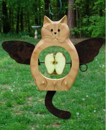 Angel Cats Fruit & Suet Feeder With Suet 4 Angel Cats Fruit & Suet Feeder With Suet - Image 2