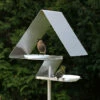 Bauhaus Bird Bath/Bird Feeder-VT4 2 Bauhaus Bird Bath/Bird Feeder-VT4 -THE BIRDHOUSE CHICK Sales tall birdbath feeder