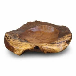 Natural Teak Root Bowls- 2 Sizes 24 Natural Teak Root Bowls- 2 Sizes -THE BIRDHOUSE CHICK Sales teak wood bowl 5