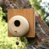 Mod Stoneware Birdhouse 1 Mod Stoneware Birdhouse -THE BIRDHOUSE CHICK Sales woodlands birdhouse 2