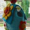 Felted Wool Birdhouse-Flower Power 1 Felted Wool Birdhouse-Flower Power -THE BIRDHOUSE CHICK Sales wooly a213560a 5027 4aad 9176 b6c4313c048a